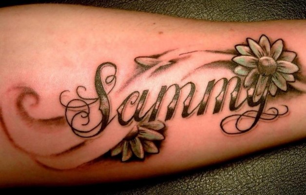 Name With Design Tattoo - 953x607 Wallpaper 
