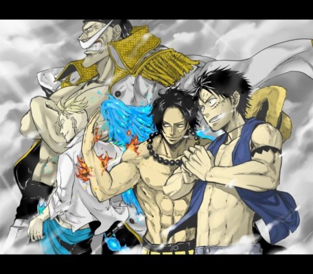 One Piece Roger Vs Whitebeard 19x1177 Wallpaper Teahub Io