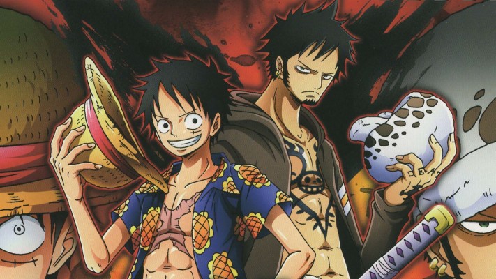 One Piece Luffy And Law - 1920x1080 Wallpaper - teahub.io