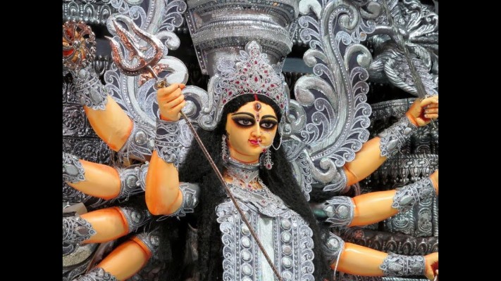 Maa Durga Close Up - 1280x720 Wallpaper 