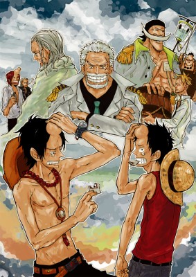 One Piece Shanks And Rayleigh - 811x1144 Wallpaper 