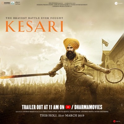kesari movie tv premiere