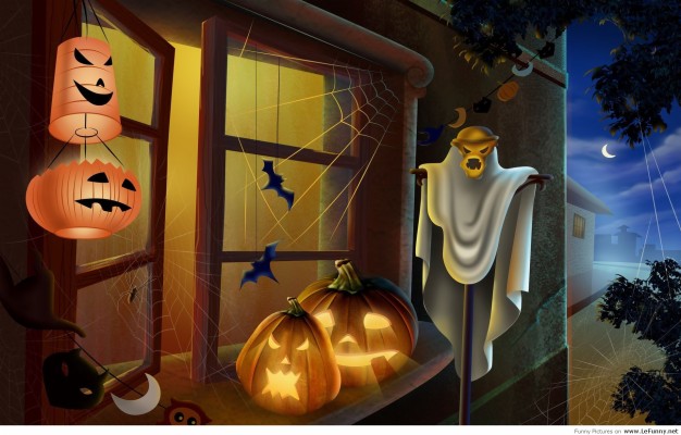 Free} Animated Halloween Screensavers, Free Halloween - Animated Happy ...