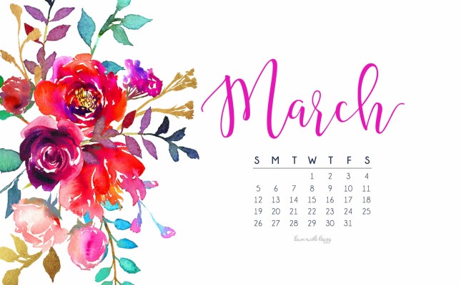 March 2018 Desktop Calendar - 1856x1151 Wallpaper - teahub.io