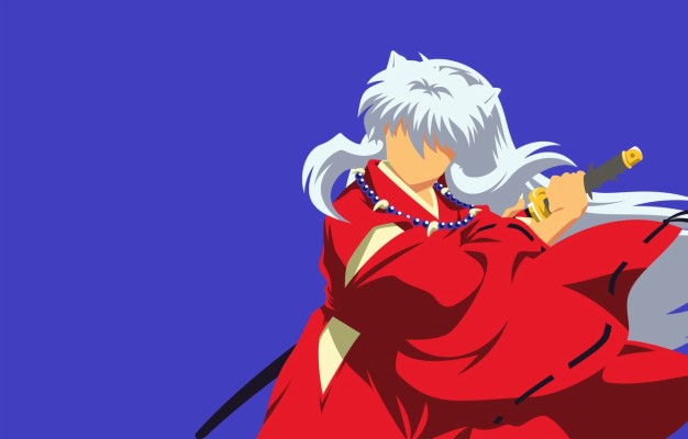 Photo Wallpaper Guy, Poludemon, Inuyasha, Inuyasha - Inuyasha Makeup  - HD Wallpaper