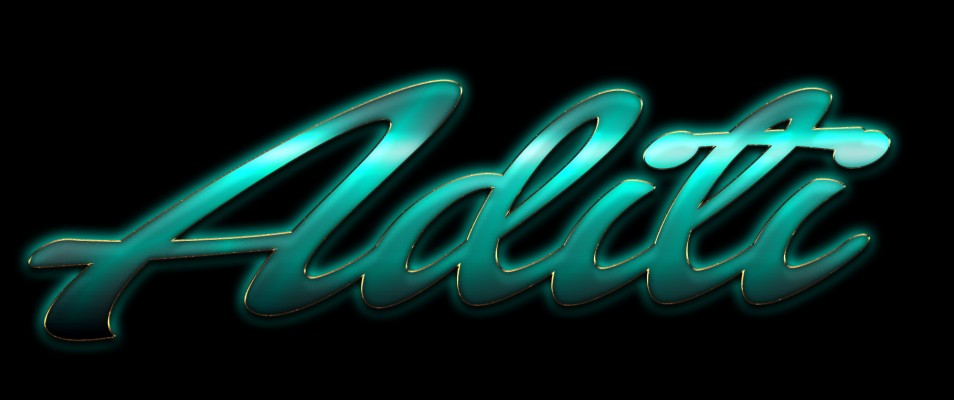 Aditi Name Written In Style