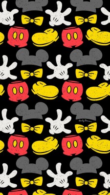 Mickey Mouse Patterns - 1080x1920 Wallpaper - teahub.io