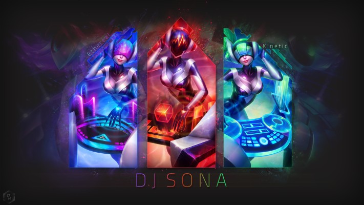 League Of Legends Wallpaper Dj Sona  - HD Wallpaper