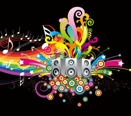 Colorful Music Note Wallpapers Picture For Free Wallpaper - Colorful Cool  Music Notes - 960x854 Wallpaper 