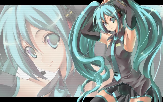 Hatsune Miku, Anime, Girl, 4k, - Fondos De Pantalla Para Pc De Hatsune ...