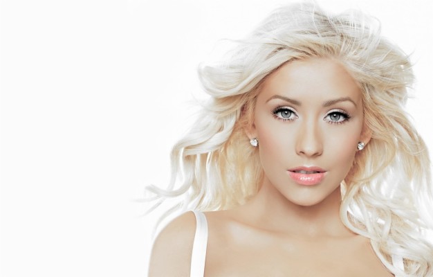 Photo Wallpaper Actress, Blonde, Singer, Christina - Christina Aguilera ...