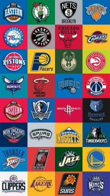 Nba Team Logos 2019 - 736x1309 Wallpaper - Teahub.io