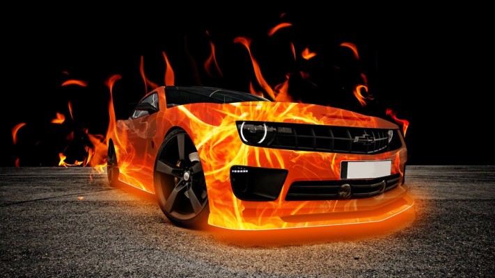 Fire 3d Wallpapers Of Cars For Desktop - 3d Wallpaper Car - 1600x900  Wallpaper 