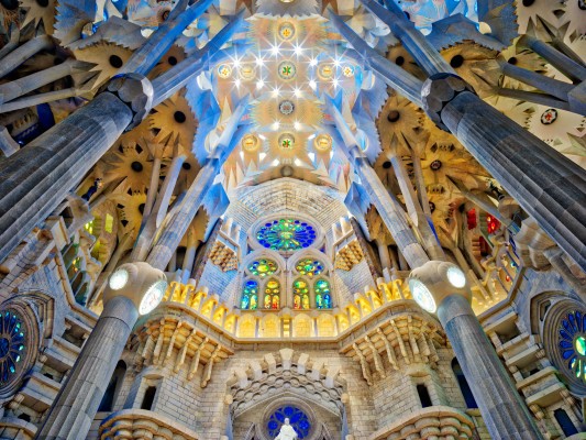 Sagrada Familia Wallpaper Hd - 1709x1074 Wallpaper - teahub.io