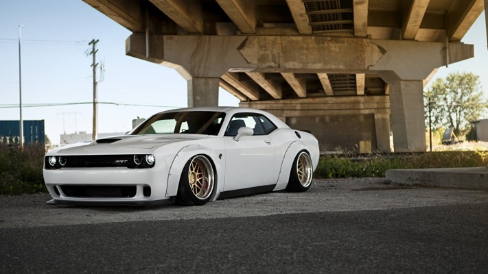 Dodge Challenger Hellcat Stance - 1366x768 Wallpaper - teahub.io