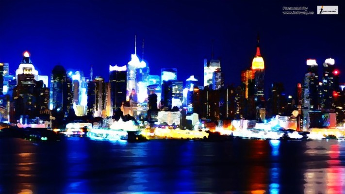 3d moving desktop wallpapers nyc night