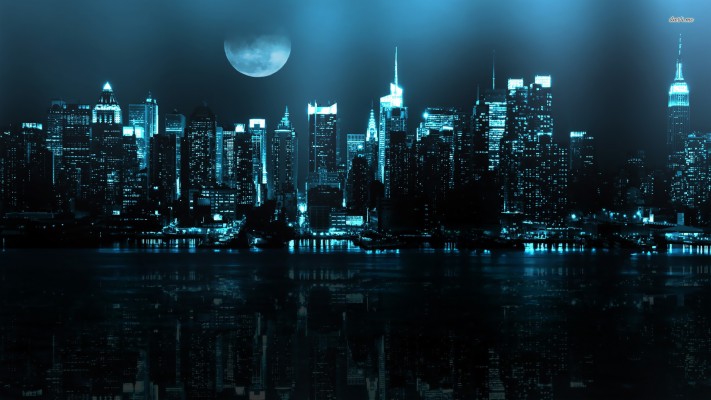 Chicago Background At Night - 1920x1080 Wallpaper - teahub.io