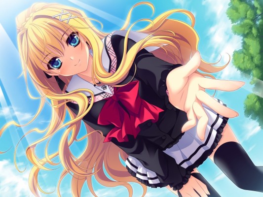 Blonde Anime Girl Blue Eyes Angry Expression Face Blonde Hair Blue Eyed Anime Girl 1280x1024 Wallpaper Teahub Io