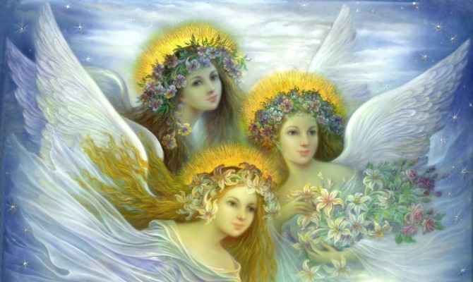 Three Angel - 900x537 Wallpaper - teahub.io