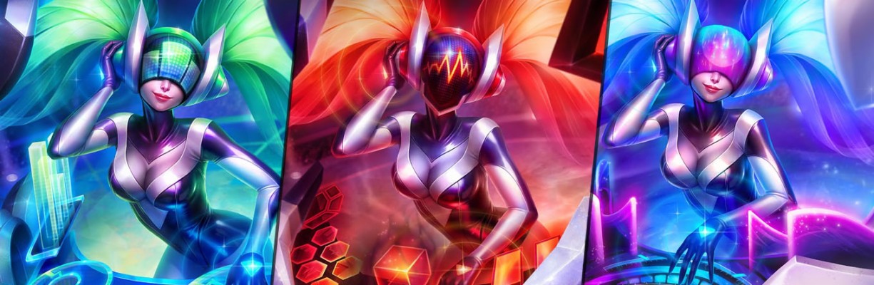 League Of Legends Anime Dj Sona - 1000x1418 Wallpaper - teahub.io