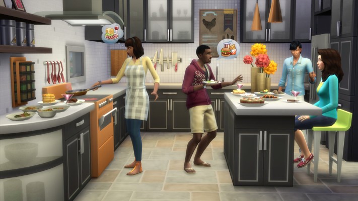 Sims 4 Kitchen Wallpaper Cc - 800x600 Wallpaper - teahub.io