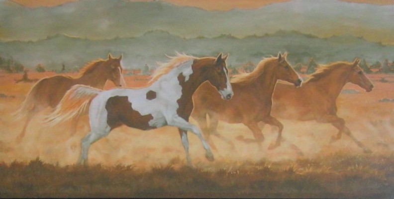 1920x1080, Galloping Wild Horses Wallpaper - 3 Horses Running ...