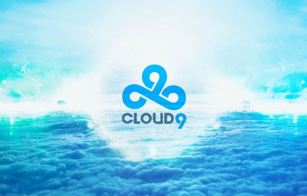 Photo Wallpaper Logo, Blue, Clouds, Csgo, Dota 2, Cs - Over The Clouds ...