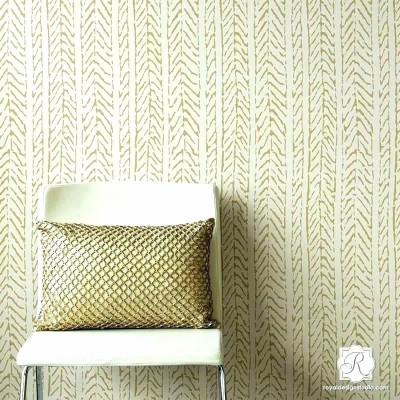 Stencil Designs For Walls Modern India Living Room - Interior Wall