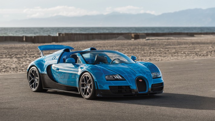 Blue Bugatti Veyron Super Sport Desktop Wallpaper - Blue Bugatti Veyron ...