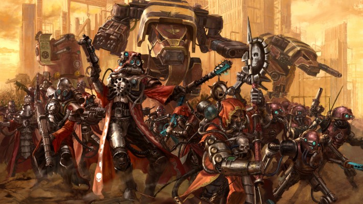 Warhammer 40k Adeptus Mechanicus - 2456x1382 Wallpaper - teahub.io