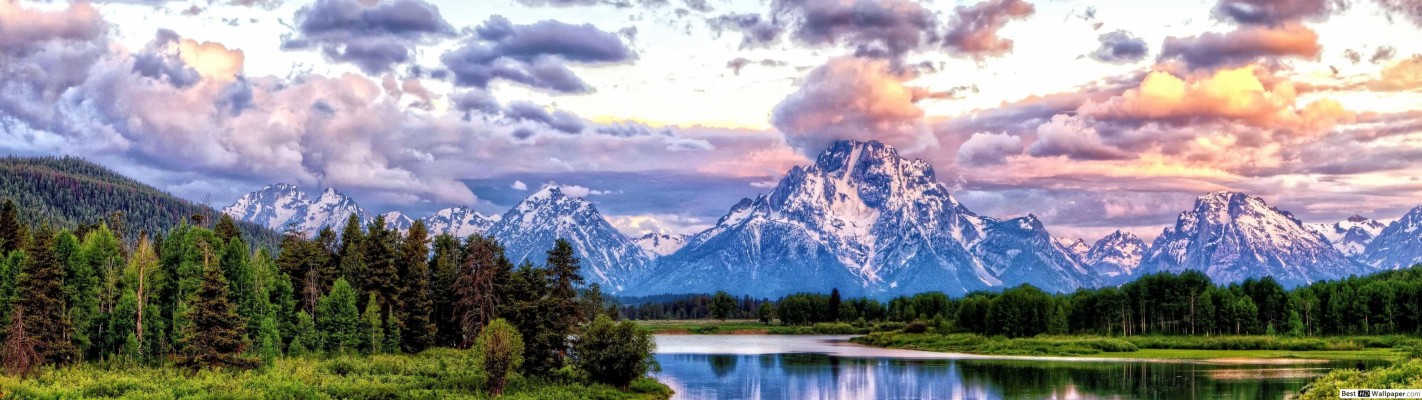 Beautiful Flowers Hd Wallpaper - Grand Teton National Park, Mount Moran ...