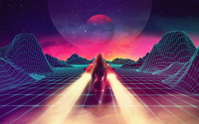 80s Retro Futurism Art - 1024x642 Wallpaper - teahub.io
