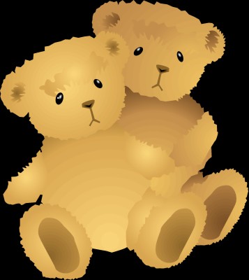 Two Hugging Bears Care Bears Pink Teddy Bear- - Pink Teddy Bear Clip Art -  2550x2854 Wallpaper 
