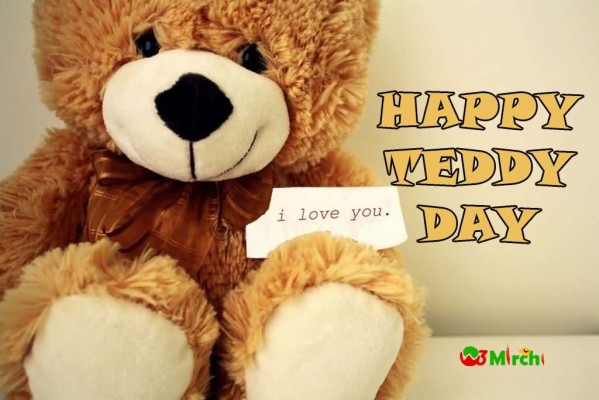 I Love You Happy Teddy Bear Day Wallpaper - Teddy Day Dosti - 1024x683 ...