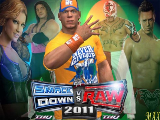 Wwe Smackdown Vs Raw 10 1366x768 Wallpaper Teahub Io