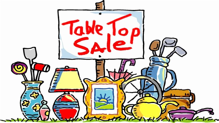 Table Top Sale Clipart & Table Top Sale Clip Art Images - Yard Sale ...