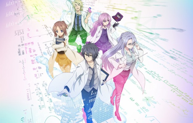 Photo Wallpaper Characters Equation Rikekoi Scientists Rikei