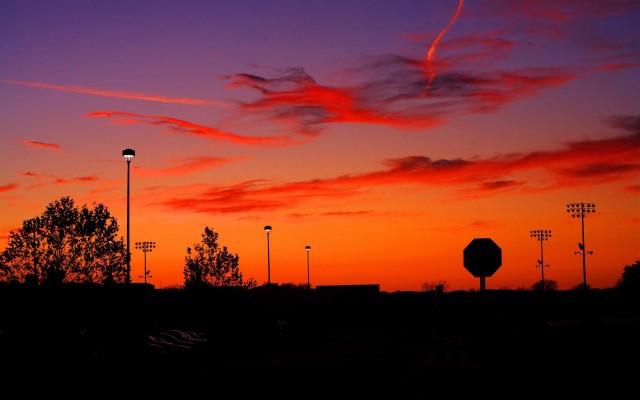 soccer sunset wallpaper