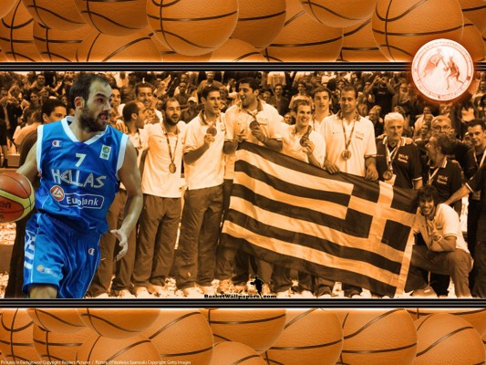 Greece Eurobasket 2009 Wallpaper National Basketball Greek Team