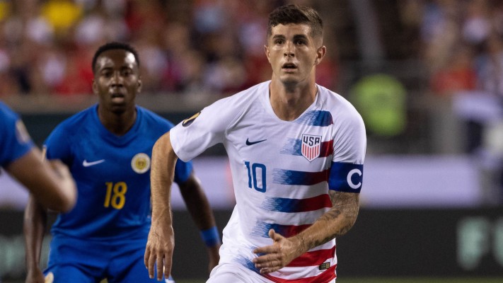 Christian Pulisic Usa Soccer Logo 1920x1080 Wallpaper Teahub Io