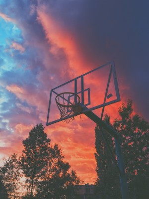 Sunset Basketball Court - 3024x4032 Wallpaper - teahub.io