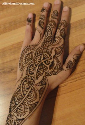 Awesome Henna Tattoo On Hand - Karachi New Mehndi Design - 2064x1408  Wallpaper 
