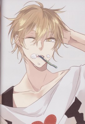 Anime Boy Brushing Teeth - 2814x4122 Wallpaper - teahub.io