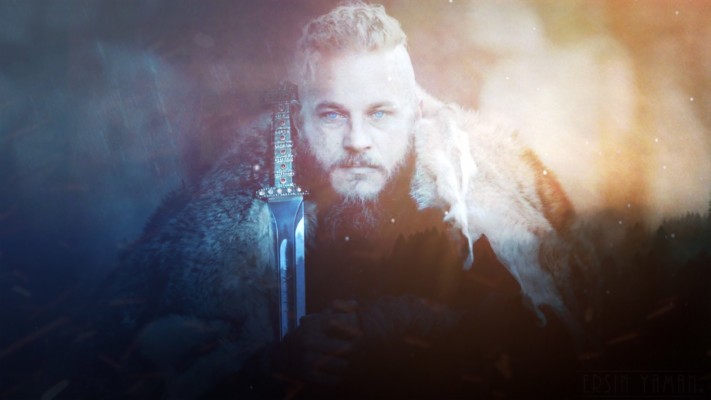 Vikings, Ragnar Lothbrok, And Ragnar Image - Ragnar Lothbrok Sitting On