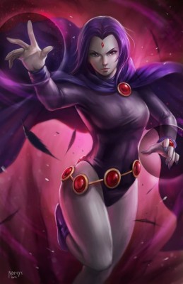 Dc Raven Wallpaper - Raven Teen Titans Realistic - 564x871 Wallpaper