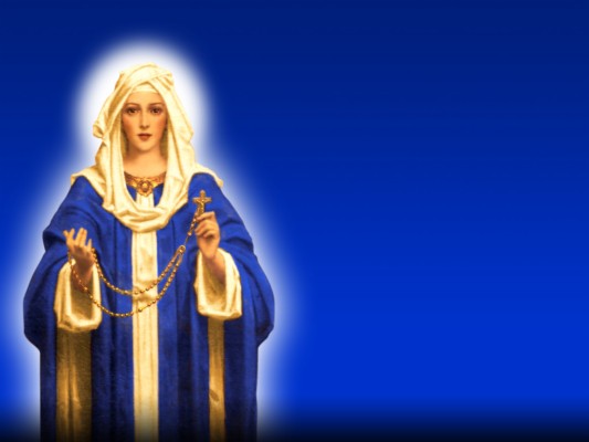 October 7 Our Lady Of The Rosary - 1024x768 Wallpaper - teahub.io