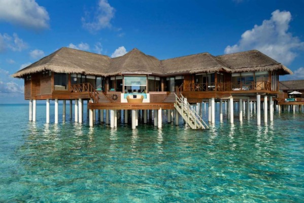 Maldives Resort Swimming Pool Beach Tropical Sea Luxury - Seaside ...