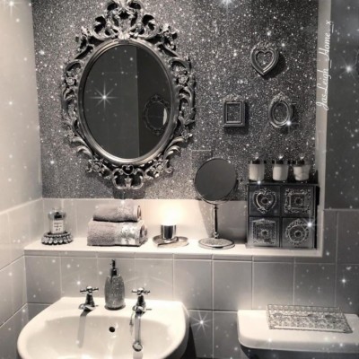Glitter Wall Paint Bathroom - 1080x1080 Wallpaper - teahub.io