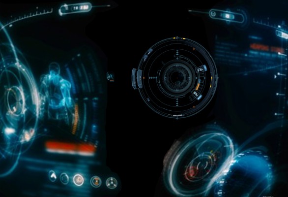 Interfaces And Holograms - Hologram Iron Man Jarvis - 1920x1080