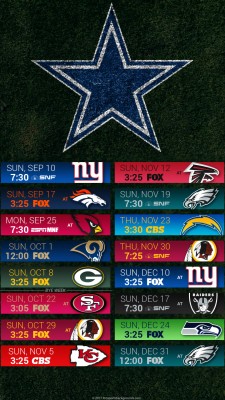 Dallas Cowboys Schedule Wallpaper 2019 - 675x1200 Wallpaper - teahub.io